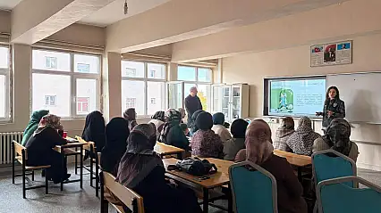 Taşlıçay'da anneler uyuşturucuya karşı bilinçleniyor