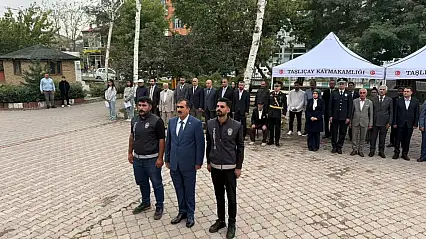 Taşlıçay'da Gaziler Günü'nde anlamlı tören