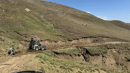 Taşlıçay'da heyelan tehlikesi ortadan kaldırıldı