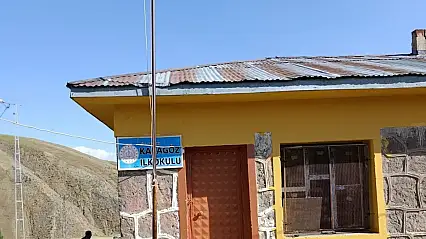 Taşlıçay'da Karagöz İlkokulu yeni eğitim yılına hazırlandı