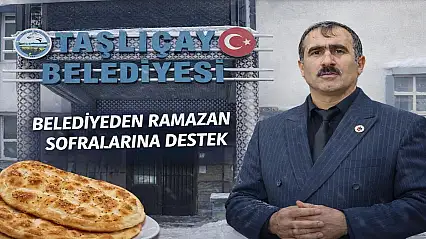 Taşlıçay'da Ramazan'da ücretsiz pide dağıtılacak