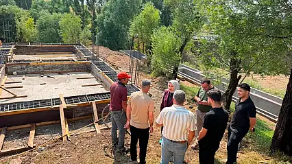 Taşlıçay'da yapımı süren balık tesisi yakından takip ediliyor