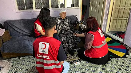 Türk Kızılay Ağrı'dan gönülleri ısıtan ziyaretler