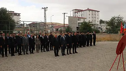 Tutak'ta Gaziler Günü'nde şehit aileleri ve gaziler unutulmadı