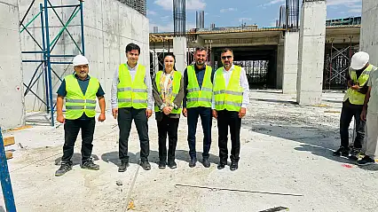 V Mall Ağrı projesi büyüyor: Kilerci ve Yıldız çalışmaları yerinde inceledi