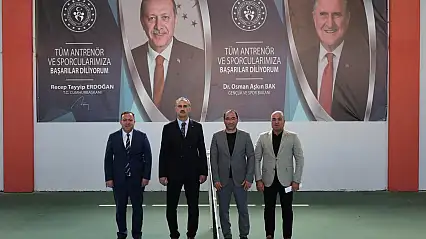 Vali Bozkurt Ağrı'nın spor geleceğini yakından takip ediyor