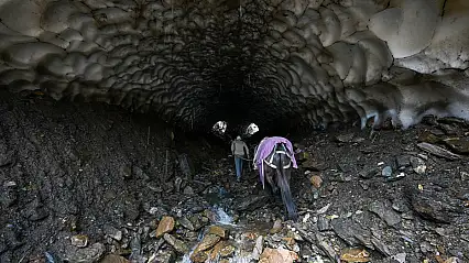 Van'da eylül ayında şaşırtan manzara