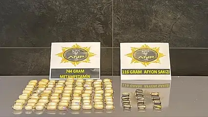 Vücudunda 860 gram madde yakalandı! Ağrı'da kritik operasyon