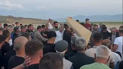 Yaylada öldürülen Ağit Bozman gözyaşları arasında son yolculuğuna uğurlandı