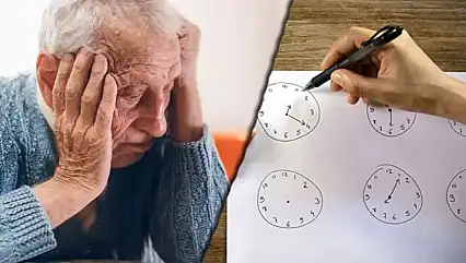 Demansın erken tanısında saat çizim testi dikkat çekiyor