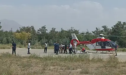 Acil Durum: 70 Yaşındaki Hasta Ambulans Helikopterle Van'a Nakledildi