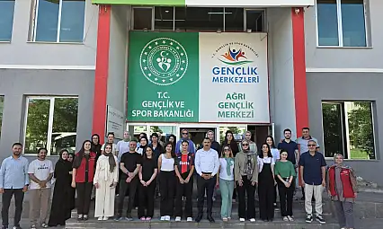 Ağrı'dan üç farklı kente gençlik kampı heyecanı