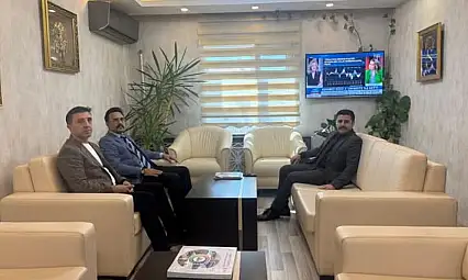 Ağrı İdare Mahkemesi Başkanı ve Iğdır Üniversitesi Öğretim Görevlisi Kaymakam Bulut'u Ziyaret Etti