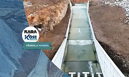 Ağrı Patnos'ta Yeşilhisar Göleti'nde su tutulmaya başlandı