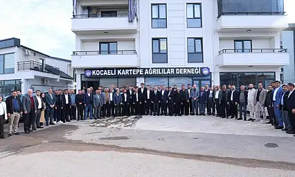 Ağrılılar Derneği Başkan Büyükakın'ı ağırladı
