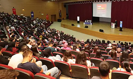 AİÇÜ'de ilk ders 'Terörsüz Türkiye' oldu