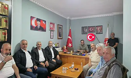 AK Parti Doğubayazıt teşkilatından Ölümsüz Kahramanlar Derneğine ziyaret