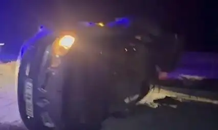 Bozat Köyü yolunda kaza: 2 kişi yaralandı