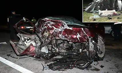 Çanakkale'de katliam gibi kaza: Ters yöne giren araç faciaya yol açtı 5 ölü