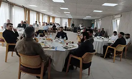 Diyadin'de din görevlileri bir araya geldi