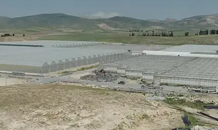 Diyadin Jeotermal Sera OSB'de üretim için geri sayım başladı