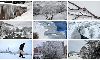 Doğu illerinde buz ve karla mücadele