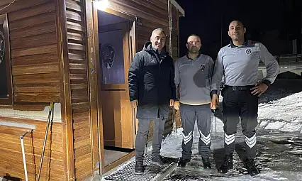 Eksi 10 Derecede Görev Başındaki Güvenlikçilere Moral Denetimi