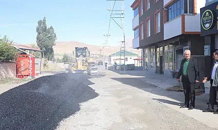 Eleşkirt'te bozulan yollar için onarım çalışması başlatıldı