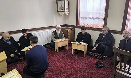Erzurum'da 1001 Hatim Dua Programı Vesilesiyle Daru'l Huffaz'da İnceleme