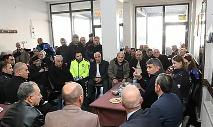 Erzurum'da Huzur Toplantısı: Emniyet Müdürü Karaburun Vatandaşlarla Buluştu