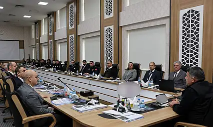 Erzurum Emniyeti'nde Yıl Sonu Değerlendirme Toplantısı Yapıldı