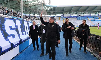 Erzurum İl Emniyet Müdürü Karaburun'dan Maça Güvenlik Denetimi ve Taraftarlara Ziyaret