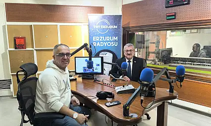 Erzurum İl Müftüsü Yaşar Çapçı, TRT Erzurum Radyosu'nda 1001 Hatim Geleneğini Anlattı