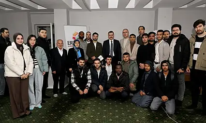 Erzurum Valisi Çiftçi, uluslararası öğrencilerle sorunları dinledi ve çözümler için talimat verdi