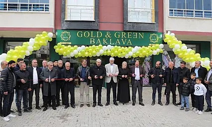 GOLD & GREEN Baklava Beşminare Mahallesi'nde Hizmete Açıldı