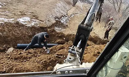 İspir'de Belediye Çalışmaları Aralıksız Sürüyor