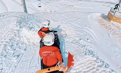 JAK timleri Abalı Kayak Merkezi'nde nöbette