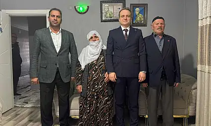 Kaymakam Koşansu'dan Şehit ve Gazi Ailelerine Anlamlı Ziyaret