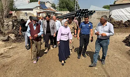 Kaymakam Kübra Baka Kılıç köylerde yürütülen çalışmaları yerinde inceledi