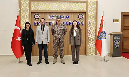 LÖSEV'den Erzurum İl Emniyet Müdürü Onur Karaburun'a Ziyaret