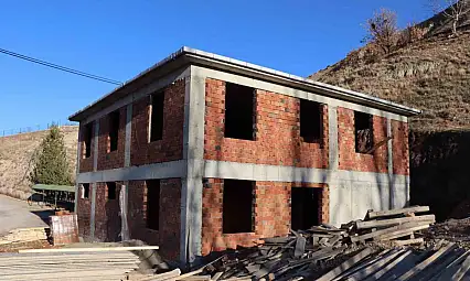 Oltu'da yeni gasilhane ve taziye evi projesi hızla ilerliyor, yılsonuna yetiştirilmesi hedefleniyor