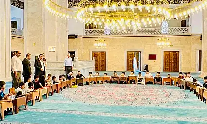 Patnos Kaymakamı Burak Dertlioğlu'ndan Yaz Kur'an Kursu'na ziyaret
