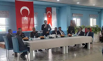 Patnos'ta gaziler onuruna yemek programı düzenlendi