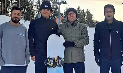 Sarıkamış Kayak Merkezi Ünlü Misafirlerini Ağırlıyor