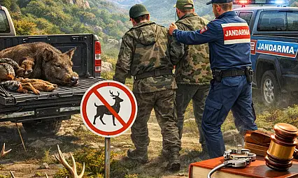 Şırnak'a Komşu İlde Kaçak Avcılığa Ağır Ceza