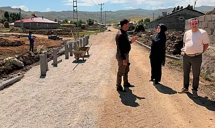 Taşlıçay'da köylerin ulaşım konforunu artırılıyor