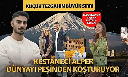 Turistler Onunla Fotoğraf Çekmek İçin Sıraya Giriyor: Ağrılı Kestaneci Alper Temel Dünya Gündeminde!