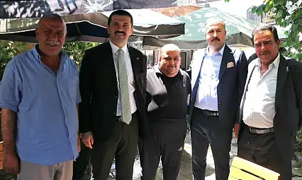 Tutak'ta Kaymakam Ahmet Coşkun vatandaşlarla bir araya geldi