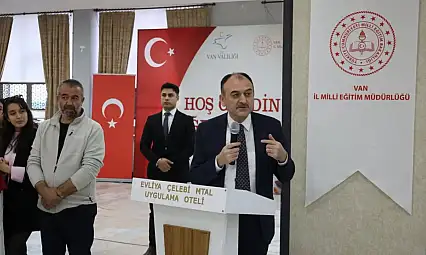 Van Erciş'te 'Hoşgeldin Öğretmenim' Programı Gerçekleştirildi