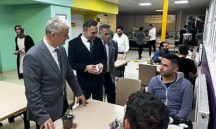 Yusuf Kılıç, GSB Muş 1071 Yurdunda İncelemelerde Bulundu